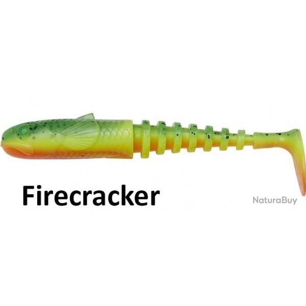 Leurre Souple Savage Gear Gobster Shad 7,5cm 5 Pc Firecracker