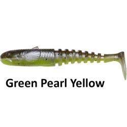Leurre Souple Savage Gear Gobster Shad 7,5cm 5 Pc Green Pearl Yellow