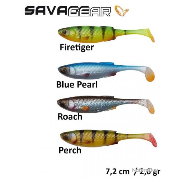 Leurre Souple Savage Gear Craft Shad 7,2 cm / 2,6 gr Blue Pearl