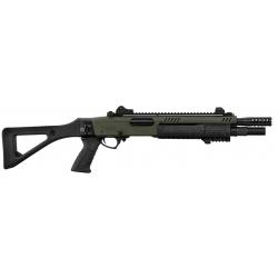 Réplique fusil à pompe FABARM STF12 Compact OD Gaz