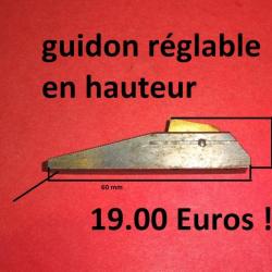 support guidon acier / guidon laiton REGLABLE en hauteur - VENDU PAR JEPERCUTE (D22E985)