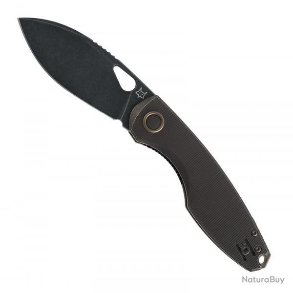 Couteau "Chilin" titanium / blackwash [Fox Production]