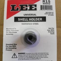 shell holder lee 15 R15 N°15 pour  5.7x28, 25 acp, ...