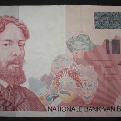 BELGIQUE  billet de 100 francs jAMES ENSOR 1860 -1949