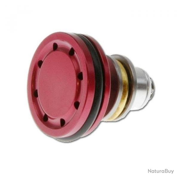 Tte de piston SHS Alu - Rouge 8 trous