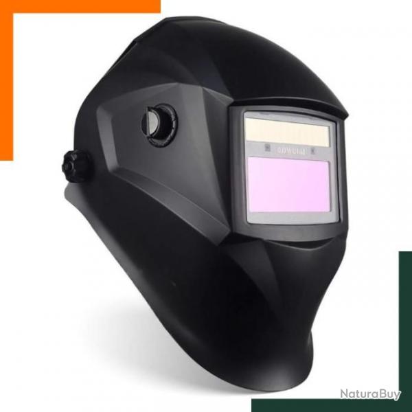 Masque de soudure auto-assombrissement - Solaire - Ecran LCD -  DIN5-9/9-13 Arc Tig Mig