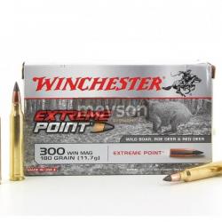 BALLES GRANDE CHASSE WINCHESTER EXTREME POINT 300WIN MAG 180GRAINS 11.7G