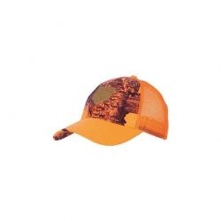 Casquette maille camo orange Somlys