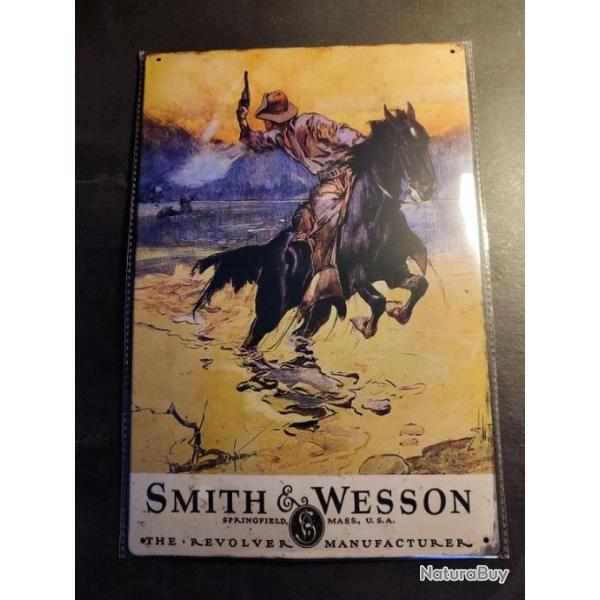 Plaque dcorative Smith & Wesson
