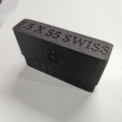 Boîte à munition 7.5x55 SWISS
