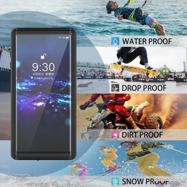 Coque Etanche IP68 Anti Choc Redpepper pour Samsung Galaxy, Smartphone: Galaxy S23 Plus +