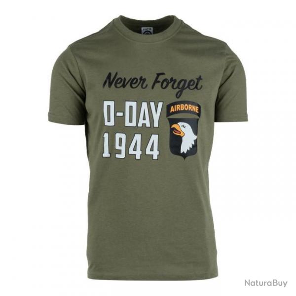 Tee shirt D Day 1944 Couleur Vert