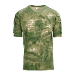 Tee shirt camouflage tactique avec poches