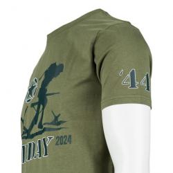 Tee shirt D Day 80ème anniversaire Couleur Vert