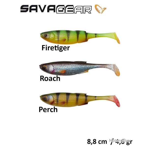 Leurre Souple Savage Gear Craft Shad 8,8 cm / 4,6 gr Firecracker