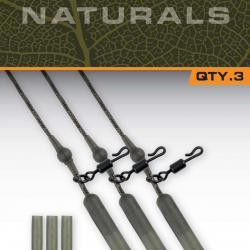 Naturals submerge heli rigs 40lbs X3 Fox