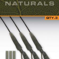 Naturals submerge power grip lead clip 40lb X3 Fox