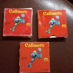 LOT DE 3 FILM SUPER 8 MM  " CALIMERO "