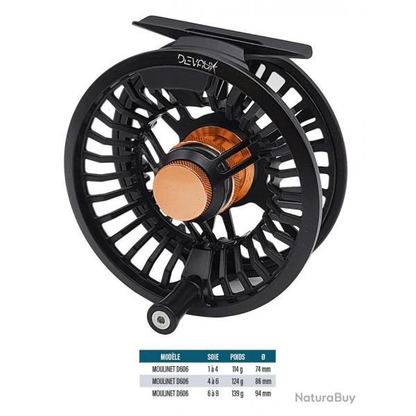 MOULINET DEVAUX D606 SOIE 6 A 8