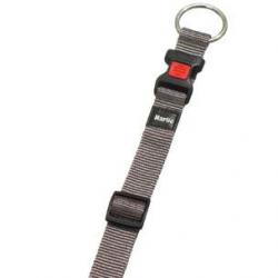 COLLIER ZIGGI TAUPE 55-75CM 40MM