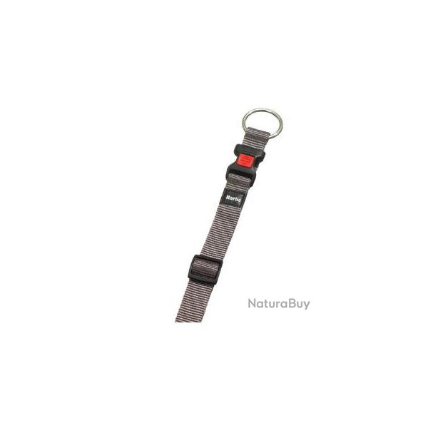 COLLIER ZIGGI TAUPE 55-75CM 40MM