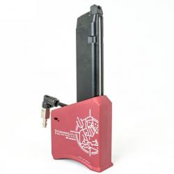 Adaptateur Poseidon HPA GBB Chargeur M4 - Rouge
