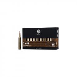 Munitions RWS calibre 7x64 KS pointe conique 123gr - 8g x20