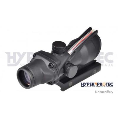 ACOG 4x32 Viseur point rouge Red Dot avec Fibre optique verte, réticule