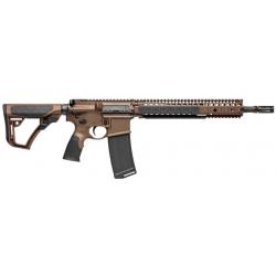 Déstockage Cat. B - Carabine semi-auto Daniel Defense M4A1 Mil Spec Brown14.5'' - Cal. 223 Rem.°