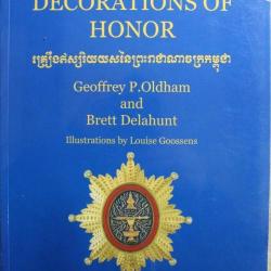 Livre Cambodian decorations of honor de G.P. Oldham and B. Delahunt