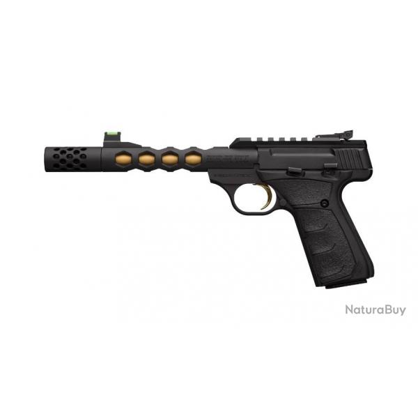 Opration 24.2.1 - Pistolet Browning Buck Mark Vision Black Gold UFX - Cal. 22 LR