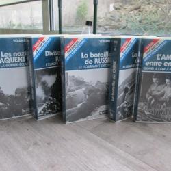 lot de 7 cassette VHS sur le theme de la seconde guerre mondiale