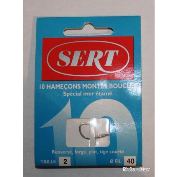 Hameons monts SERT N2 0,40mm spcial mer