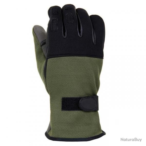 Gants tactiques en noprne Couleur Vert