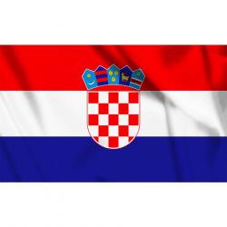 Drapeau Croatie 1m x 1m50