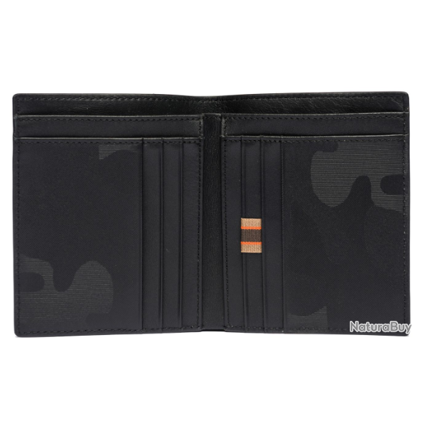 Portefeuille bifold vertical noir BERETTA