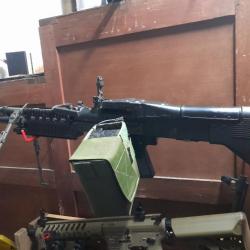 A SAISIR M60E4/MK43 SOUS ORDONNANCE airsoft 6mm