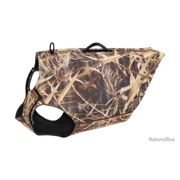 Gilet pour Chien en Noprene ProHunt Camo Roseaux