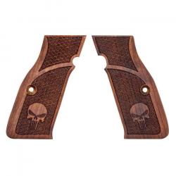 Plaquette de bois MBT CZ Shadow nid d'abeille Punisher