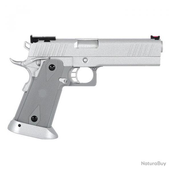 Pistolet Army Armament R609 VII Pro Gaz Cal.6mm - Argent