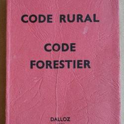 Code Rural Code Forestier - DALLOZ (1978)