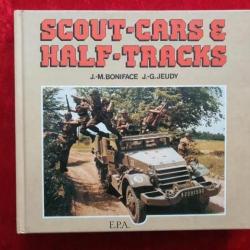 Livre militaria Scout Cars et Half-Tracks WW2 US Débarquement