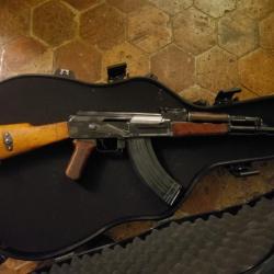 AK Polonaise de 1963 neutralisée bois d'origine, type carcasse fraisée Calibre d'origine 7.62*39