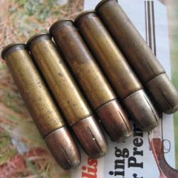 Lot de 5 balles de calibre 351 WINCHESTER SL