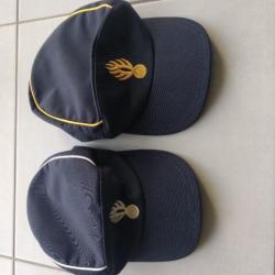Lot de 2 casquettes gendarmerie - modèle obsolète
