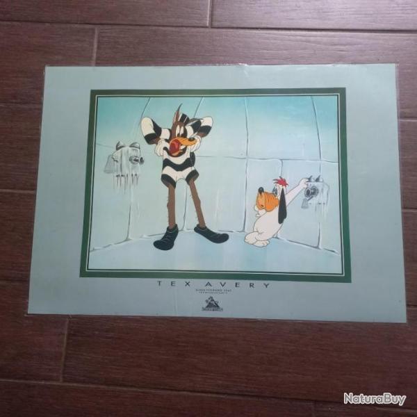 affiche de Tex Avery, DUMB HOUDEND  1943 dite par Demons & Merveilles,