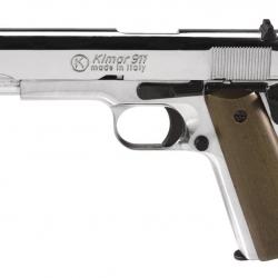 Pistolet alarme Kimar 911 cal.9mm Pak Nikelé