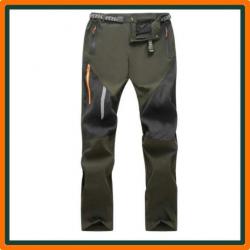 Pantalon de randonnée imperméable - Vert armée - Pantalon de Chasse - Livraison rapide