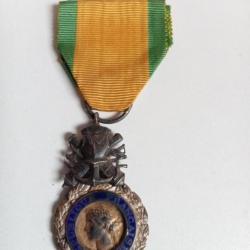 medaille 1870 valeur et discipline sans date, 18,19 gr