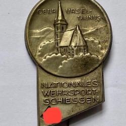 Badge Nationales Wehrsport schiessen allemand  médaille insigne ww2